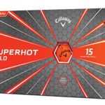 Callaway Golf Superhot Bold Matte Golf Balls (Pack of 15)