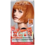 L’Oréal Paris Feria Multi-Faceted Shimmering Permanent Hair Color, C74 Copper Crave (Intense Copper), 1 kit Hair Dye