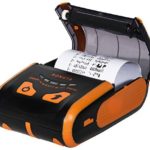 Rongta RPP300 Portable Mini 80mm Pocket Mobile POS Thermal Receipt Printer with Bluetooth+Wifi+USB interfaces,Orange Color
