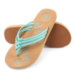 Aerusi Women’s Braided Thong Flip-Flop Sandals