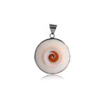 Qbubble Bubble Steel Pijar Pendant Gemstone