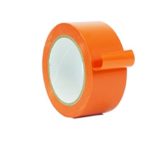 WOD CVT-536 Orange Vinyl Pinstriping Dance Floor Tape, Safety Marking Floor Splicing Tape (Also Available in Multiple Sizes & Colors): 4 in. wide x 36 yds. (Pack of 1)