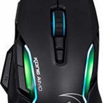 ROCCAT KONE Aimo Gaming Mouse – High Precision, Optical Owl-Eye Sensor (100 to 12.000 DPI), RGB Aimo LED Illumination, 23 Programmable Keys, Designed in Germany, USB, Black