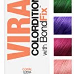 Celeb Luxury Viral Colorditioner: Coral Color Depositing Conditioner, BondFix Bond Rebuilder, 10 Vivid and Pastel Colors, Stops Fade, Conditioner + Vivid Color, Cruelty-Free, 100% Vegan