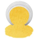 ColorPops by First Impressions Molds Matte Yellow 19 Edible Powder Food Color For Cake Decorating, Baking, and Gumpaste Flowers 10 gr/vol single jar