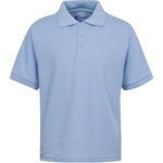 Premium Boys School Uniform Short Sleeve Stain Guard Polo Shirt