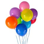 Uplifting Balloons 144 12″ Latex Balloons in 10 Vibrant Colors