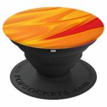 Yellow-Orange Pop-Socket Grip Summer Design for Trendsetters – PopSockets Grip and Stand for Phones and Tablets