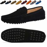 Go Tour Men’s Penny Loafers Moccasin Driving Shoes Slip On Flats Boat Shoes
