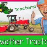 Explore A Swather Tractor with Blippi – Tractors for Toddlers