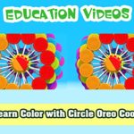 Learn Color with Circle Oreo Cookie