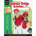 Summer Bridge Activities – Grades 1 – 2, Workbook for Summer Learning Loss, Math, Reading, Writing and More with Flash Cards and Stickers