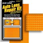 Blue Star Auto Blinker Turn Signal or Tail Light Lens Repair Kit, Amber / Orange Color