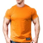 Monsta Gym Wear Classic Workout T-Shirt Orange