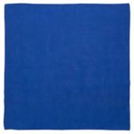 Large 100% Cotton Solid Color Blank Bandanas (22″ x 22″) – Royal Blue Dozen Packed 22×22 – for Custom Printing, Handkerchief, Headband, Head Scarf – Double Sided Blank Color