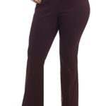 Rekucci Curvy Woman Ease in to Comfort Fit Barely Bootcut Plus Size Pant