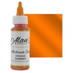 Orange Shimmer Premium Airbrush Food Color, 2 Ounces by Chef Alan Tetreault