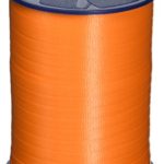 Morex Poly Crimped Curling Ribbon, 3/16-Inch by 500-Yard, Orange