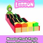 Monster Truck Toy to Learn Colours for Kids with Colorful Cars