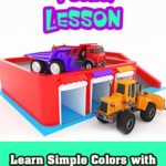 Learn Simple Colors with Car Toys in Funny Video