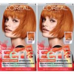 L’Oréal Paris Feria Multi-Faceted Shimmering Permanent Hair Color, C74 Intense Copper, 2 COUNT Hair Dye