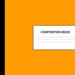 Composition Book: Composition Notebook Solid Color Orange Wide Ruled Lined Paper Writing Diary & Practice Journal Organizer for School & University: … 7.44 x 9.69 Notepad 120 Pages (60 Sheets)