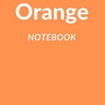 Orange Notebook: Colour Notebook, Journal, Diary (110 Pages, Blank, 6 x 9)