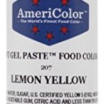 Americolor Soft Gel Paste Food Color, 4.5-Ounce, Lemon Yellow