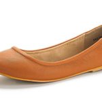 DREAM PAIRS Women’s Sole-FINA Solid Plain Walking Classic Ballet Flats Shoes