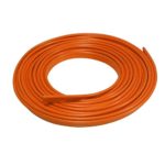 EJ’s SUPER CAR Car Interior Moulding Trim, 16FT(5M) Color Film Car Interior Exterior Decoration Moulding Trim Rubber Seal Protector Fit for Most Car(Orange)