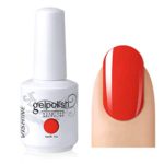 Vishine Soak-Off UV LED Gel Polish Nail Art Manicure Lacquer Orange Red Color 019