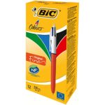 BiC 4 Colour Fine Ballpoint Pen (Box of 12)
