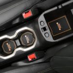 Intget Center Console Mats Door Liner Accessories Non-Slip Cup Mats Gate Slot Mat for Jeep Renegade 2016-2017 – Orange Color …