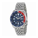 Seiko Men’s SKX009K2 Diver’s Analog Automatic Stainless Steel Watch
