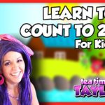 Learn to Count to 25 for Kids on Tea Time with Tayla