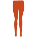 KINGOLDON Yoga Leggings Women’s Quick Drying Solid Color Fitness Sport Yoga Pants Orange