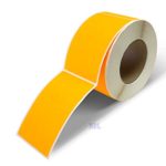 Next Day Labels, 3 X 5 Rectangle Inventory Color Coding Labels, 500 Per Roll (Fluorescent Orange)