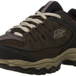 Skechers Men’s Afterburn Memory-Foam Lace-up Sneaker