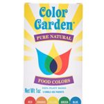 Color Garden Pure Natural Food Colors, Multi Pack 5 ct