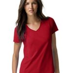 Hanes Women’s Nano-T V-Neck T-Shirt