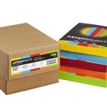 Astrobrights Color Paper, 8.5″ x 11″, 24 lb/89 gsm, Mixed Carton 5-Color Assortment, 1250 Sheets (22998)