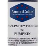 Americolor Soft Gel Paste Food Color, Pumpkin, 4.5 Ounce Bottle