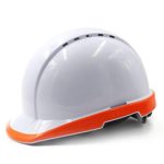 WLTKK Hard Hats Construction, Unisex – Ventilated Construction Worker Helmet with Protective Helmet (Color : Orange)