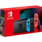 Nintendo Switch with Neon Blue and Neon Red Joy?Con – HAC-001(-01)