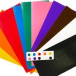 1/4 .25 Inch Color Coding Labels on Sheets Assortment Pack 960 Stickers Yellow Orange Red Blue Green Pink Purple Brown White Black 96 labels per color