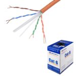 Cable Matters in-Wall Rated (cm) Cat6 Ethernet Cable in Orange 1000 Feet