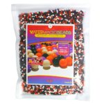 Big Mo’s Toys Floral Halloween Pearl Water Beads – Orange Purple Black and White Halloween Gel Balls for Vase Or Candle Fillers for Centerpiece