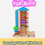 Learning Colors With Street Vehicles Police Cars for Baby