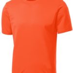 Joe’s USA – All Sport Neon Color High Vis Athletic T-Shirts-M-Neon Orange
