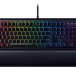 Razer BlackWidow Elite Mechanical Gaming Keyboard: Orange Mechanical Switches – Tactile & Silent – Chroma RGB Lighting – Magnetic Wrist Rest – Dedicated Media Keys & Dial – USB Passthrough